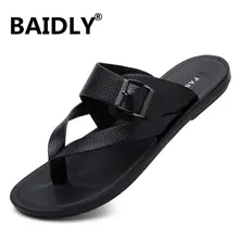 Новые мужские сандалии; высококачественные пляжные шлепанцы; повседневные кроссовки; удобные летние сандалии для улицы; пляжная обувь для мужчин