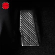 Stainless Steel Car Footrest Pedal Cover Protector for Toyota Camry Anti Slip Mat Sticker Car Styling Accessories