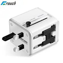 Адаптер для путешествий, стандарта ЕС, США, Великобритании австралийская вилка 4 в 1 взаимный обмен данными между компьютером и периферийными устройствами Зарядное устройство 2 Порты Зарядное устройство универсальный преобразователь на стену Беспроводная зарядка для iPhone x 7 samsung S8
