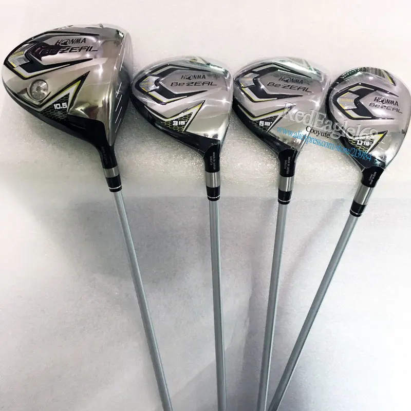 Cooyute Новые гольф-клубы HONMA BEZEAL 525 Гольф-драйв Фарватер Вудс Гибриды клубов