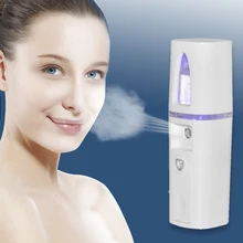 Ultrasonic Hydrating Atomizer Nano Portable Facial Mist Water Sprayer Face Steamer SPA Sauna Nebulizer Beauty Skin Care Tools