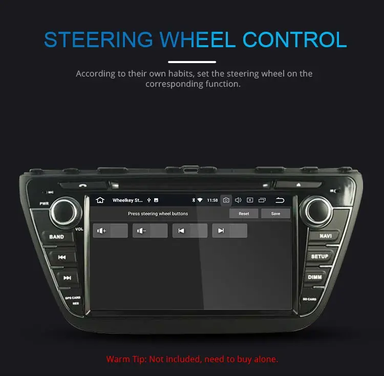 Perfect JDASTON 2DIN Android 9.0 Car DVD Player For Suzuki SX4 S-Cross 2013 2014 2015 2016 Multimedia GPS Radio Stereo 4G+64G Octa Cores 10