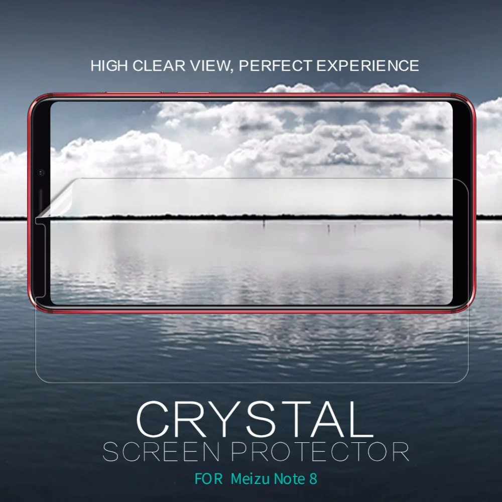 

2 pcs/lot Screen Protector for MEIZU Note 8 NILLKIN Super clear Transparent glossy MEIZU Note 8 protective film