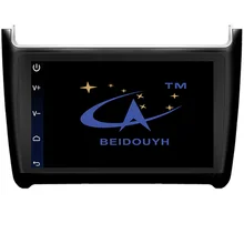 BEIDOUYH Android 9 inch Car Radio Navigators for Volkswagen new polo 2012-2016 Support SWC/CAN-BUS/GPS navigation/USB/rearview