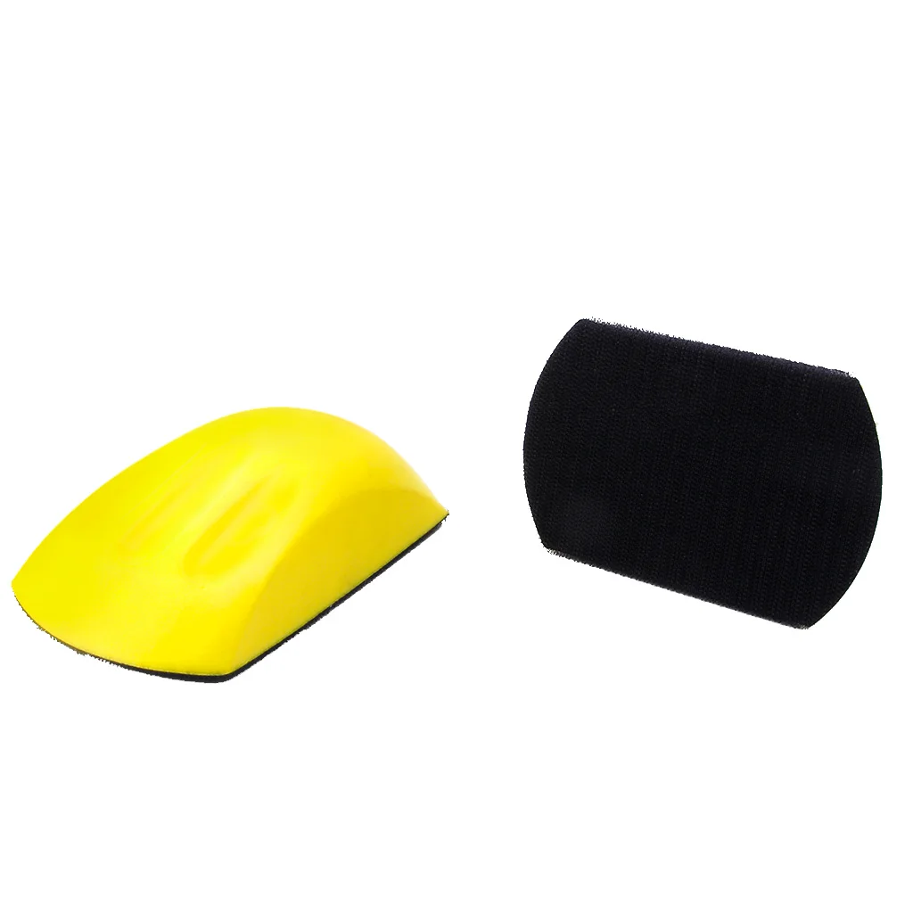 Высокое качество ручной шлифовальный блок в форме мыши подложки для шлифовального диска с ворсом подложки