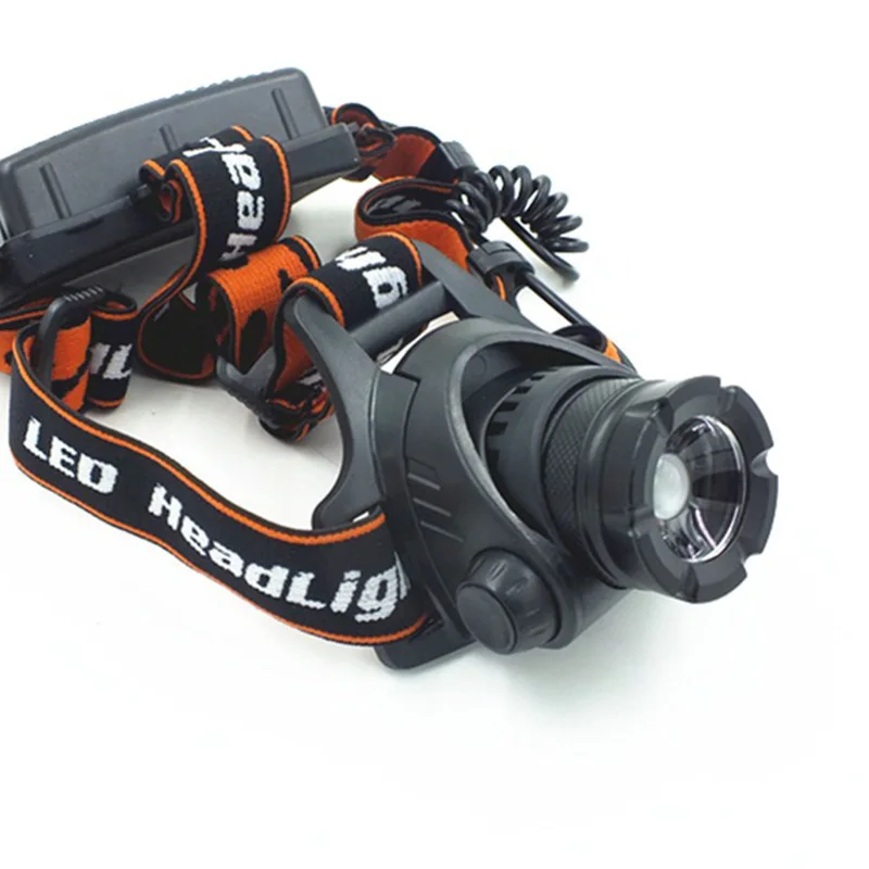 

XML L2 U2 Zoom Long-Range High-Intensity Headlamp Chargeable 10W LED Headlamp With Flashlight Searchlight