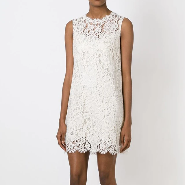 D Fashion G Straight Ivory Lace Dress Heavy Mini D Fashion G Straight Ivory Lace Dress Heavy Mini Trendy Clothing