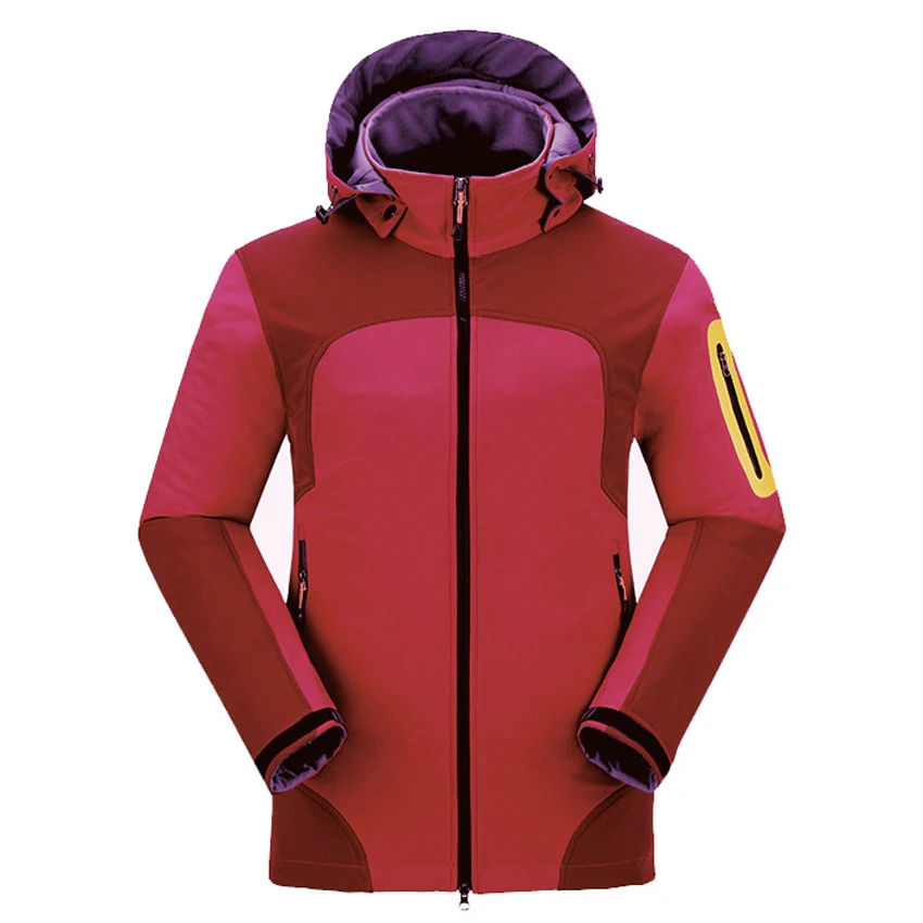 Mountainskin Мужская Осенняя флисовая водонепроницаемая куртка из флиса Спортивная