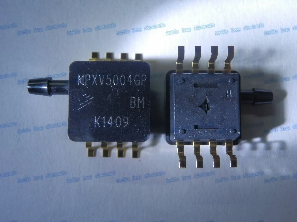 

5PCS/LOT MPXV5004GP MPXV5004 Pressure Sensor 1V to 5V 0kPa to 3.92kPa Vacuum 8-Pin SOP