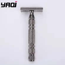 Yaqi Gunmetal цветная накатанная Безопасная бритва
