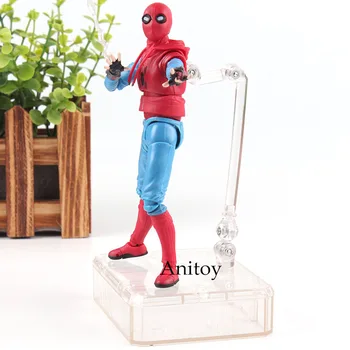 

Spiderman Homecoming Figure Spider-man Home Made Suit Ver. PVC Marvel Spider Man Figuarts Colllection Model Toy