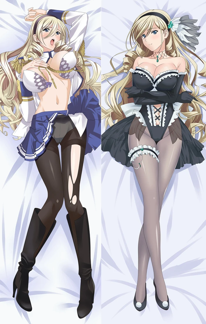 Любитель аниме принцессы! Charlotte Hazelrink & Silvia Van Hossen Dakimakura наволочка для подушки