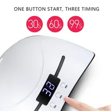 12 Светодиодный s 36 Вт Светодиодный УФ-светильник Сушилка для ногтей отверждение всех гель-лаков сенсор маникюрный аппарат USB Портативный 30s 60s 90s таймер инструменты для дизайна ногтей