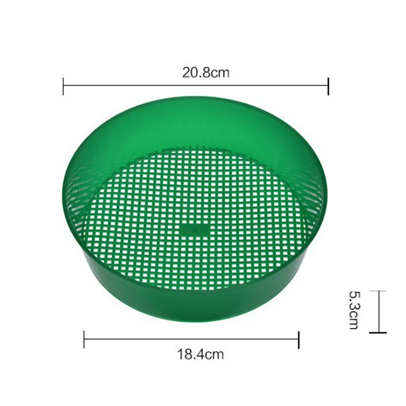 

Environmentally Fine Mesh Sieve Mesh Gardening Tool Mini Garden Soil Stone Gardening Tools Garden Sieve Green Home Planting