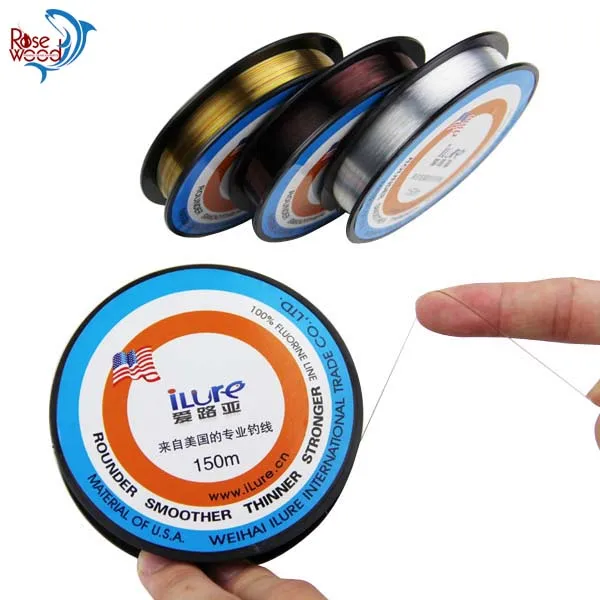 

150m Japanese Material Fluorocarbon Fishing Lines Super Smoother Stronger Carbon Fiber Monofilament Spearfishing Fishing Line