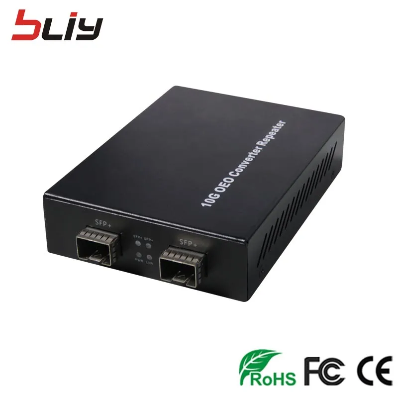10G веб управляемый 3R ретранслятор sfp + к 10g медиа коннектор коммутатор ethernet гигабит