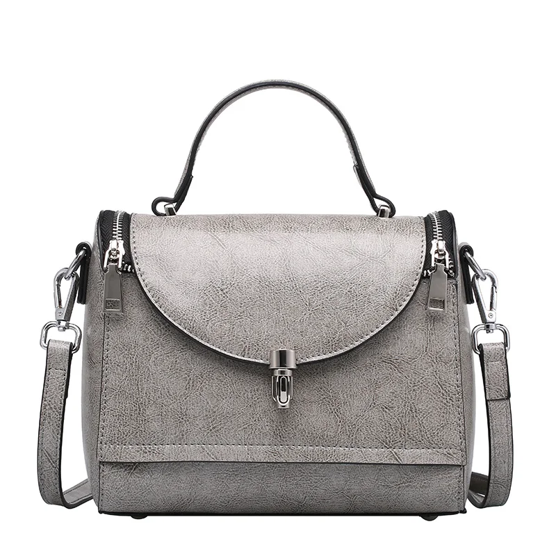 

Newest Fashion Light Gray Tote Bag Fashion Handbags Women 2019 Crossbody Bag
