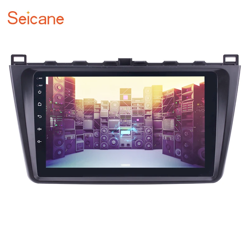 Seicane 9 inch 1080P Android 7.1/6.0 Car Radio GPS Navi Unit Player For 2008 2009 2010 2011-2015 Mazda 6 Rui wing RAM 1GB Seicane 9 inch 1080P Android 7.1/6.0 Car Radio GPS Navi Unit Player For 2008 2009 2010 2011-2015 Mazda 6 Rui wing RAM 1GB