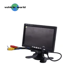4AV видео наблюдение Высокое разрешение 7 дюймов TFT lcd CCTV монитор для автомобиля Мобильный DVR дисплей