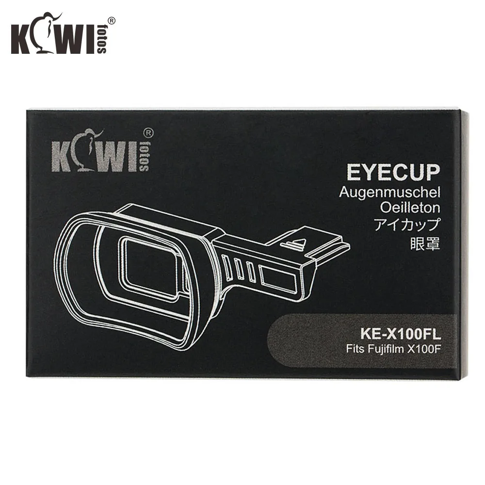 소프트 실리콘 카메라 뷰파인더 아이피스 블랙 업그레이드 아이 컵, 후지 필름 X100F 후지 X 100F 카메라 아이 컵 핫 슈 커버 포함