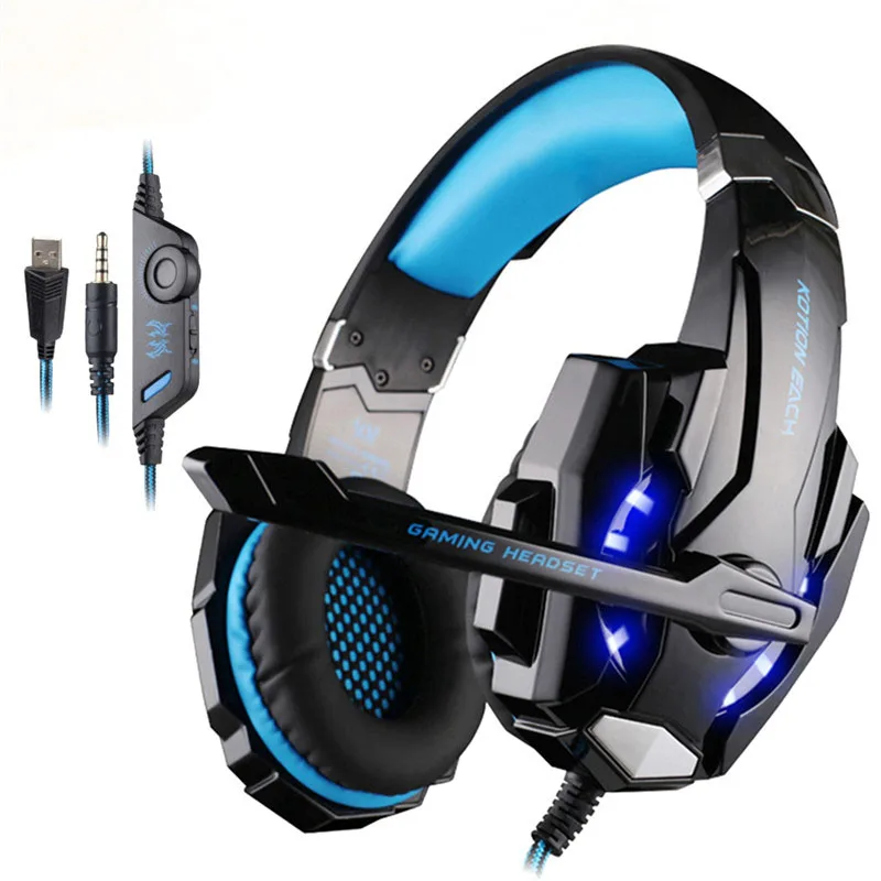 Cncool Горячие G9000 3 5 мм игровая гарнитура PS4 наушники Игровые с микрофоном для