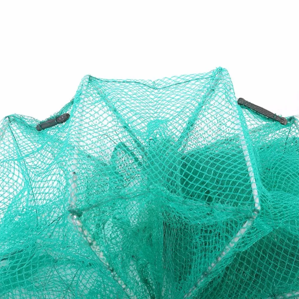 

3PCS Collapsible Fishing Net Cage Fish Trap Fish Tool Crab Cage TOPIND Fishing Tackle Accessory