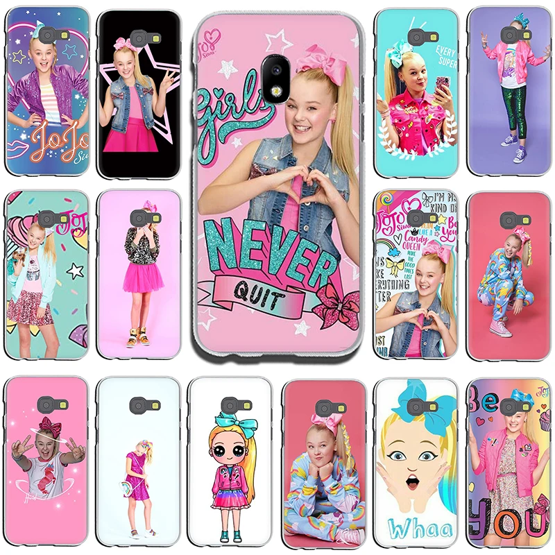 Жесткий чехол Jojo Siwa для Samsung GaLaxy J6 J7 J1 J2 J3 J5 2015 2016 2017 Prime | Мобильные телефоны и