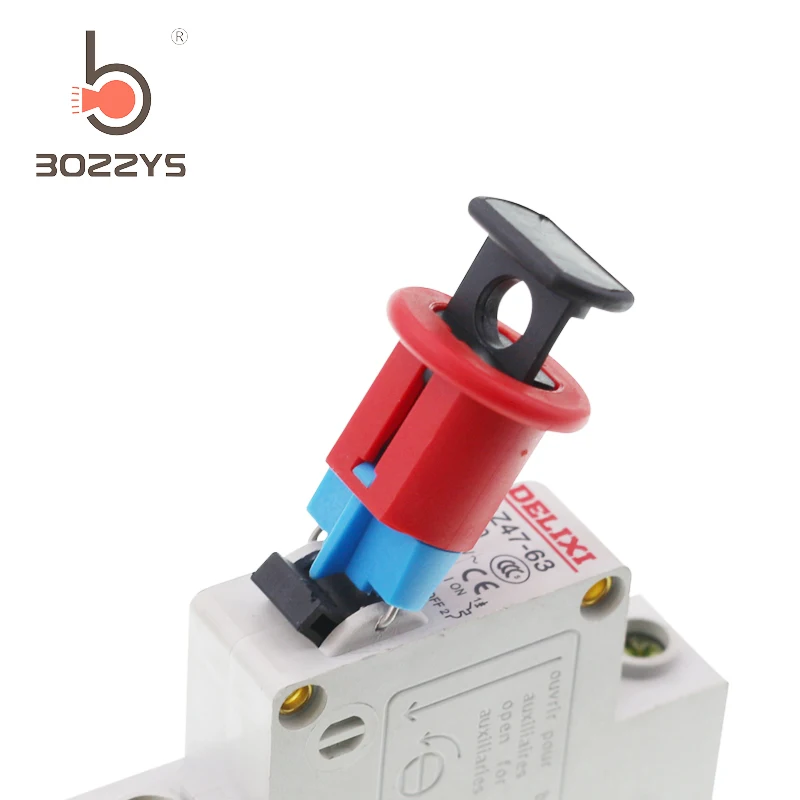 Small miniature circuit breaker lock Industrial 1P Electric Air Switch Energy Isolation Lock Pin stitching inward LOTO Safety lo |