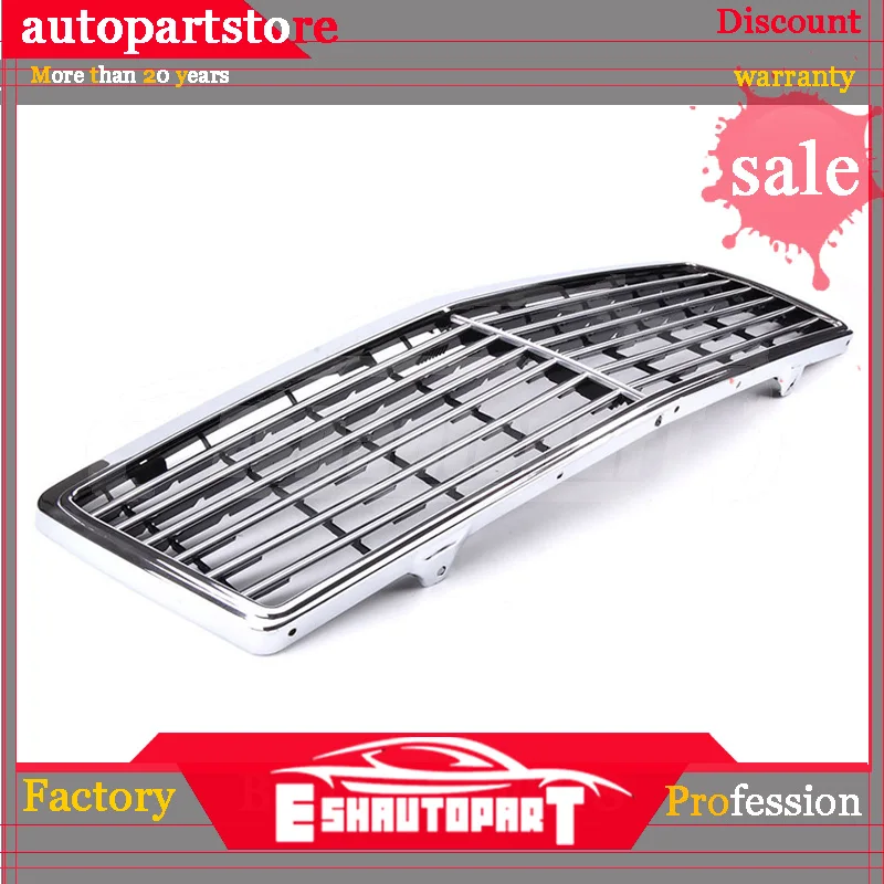 Chrome Front Hood Bumper Grill Grille for Mercedes for Benz W140 S Class 1994-1999 Bumpers Auto Replacement Parts Chrome Front Hood Bumper Grill Grille for Mercedes for Benz W140 S Class 1994-1999 Bumpers Auto Replacement Parts