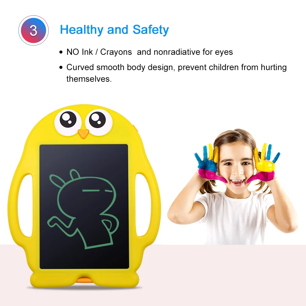 CHIPAL " Портативный цифровой планшет для рисования Смарт ЖК-планшет для письма электронный почерк графическая доска игрушка для детей