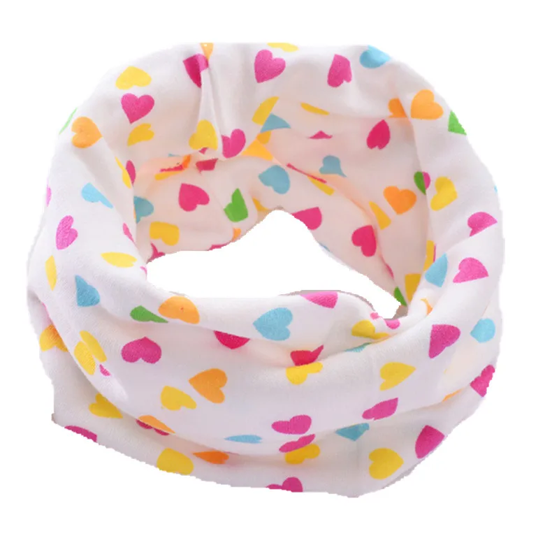 new heart flower car tree cartoon cotton baby scarf kids winter warm collars boys girls cute scarves wraps headband bibs beanies