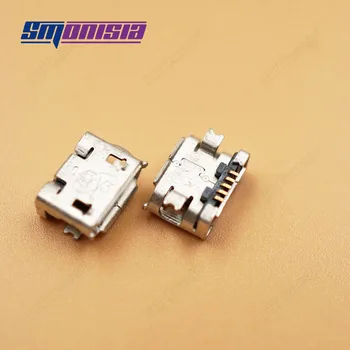 

Smonisia 100pcs New Micro USB Connector Charging Port For Nokia Replacement usb Power Socket