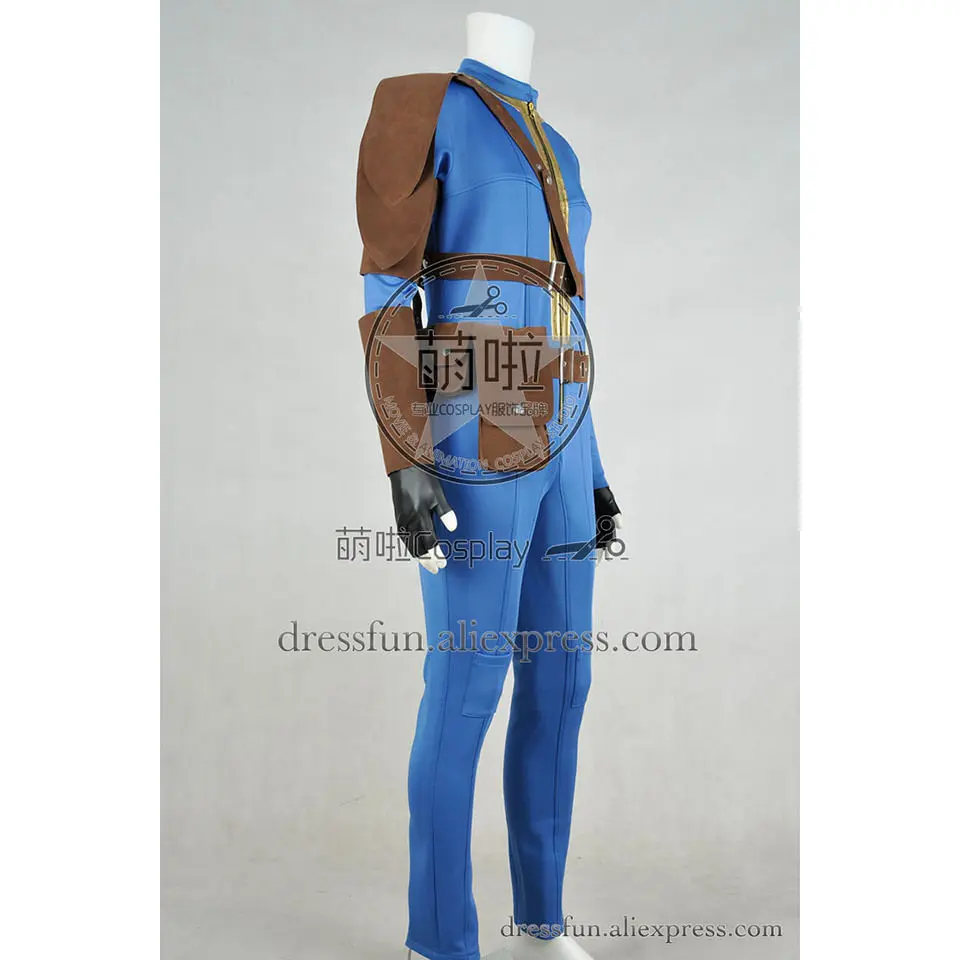 Костюм flout 4 для косплея Far Harbor Vest Boy 111 синяя Боевая форма комбинезон костюм