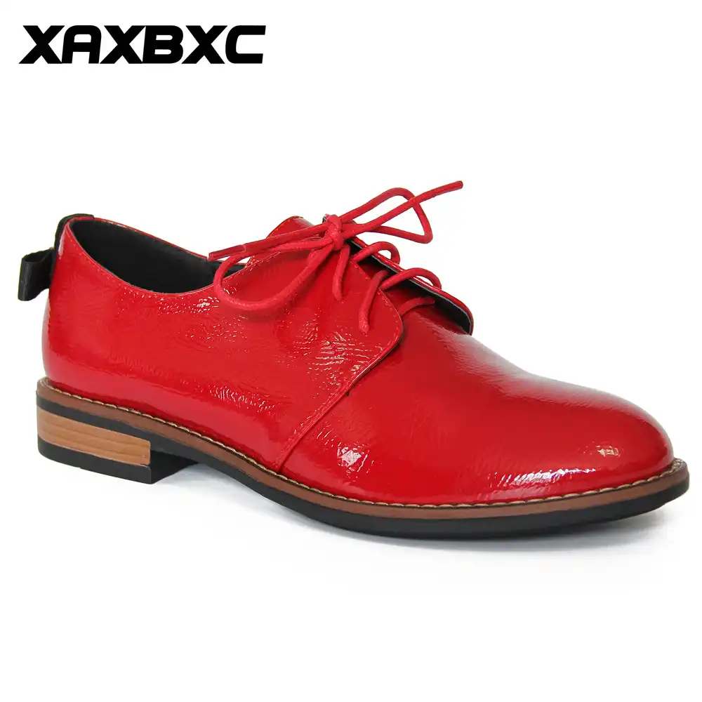 red brogues ladies