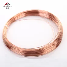 Fumao 1 кг красный Cu линия T2 Медный провод Диаметр 0,5 0,8 1 1,5 2 2,5 3 4 5 мм Чистый Медь оголенный провод