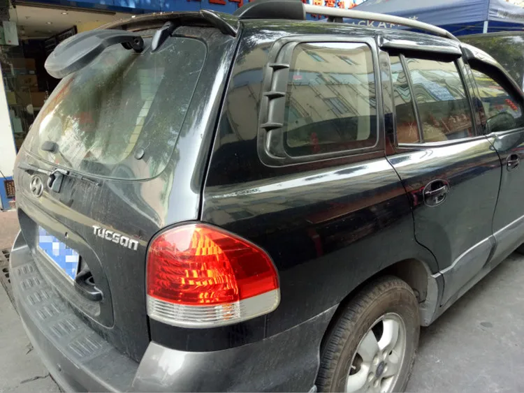 Osmrk Неокрашенный задний козырек крыши из АБС пластика спойлер для hyundai santa fe|rear