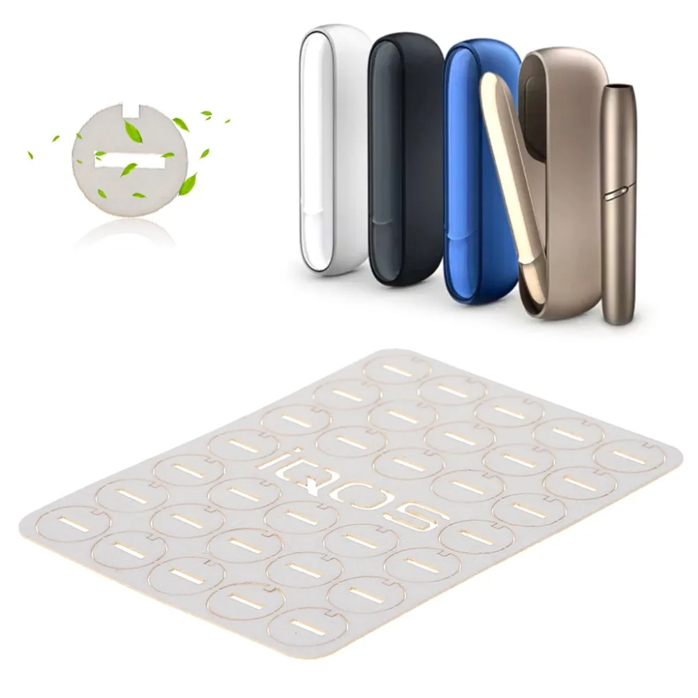 

320Pcs Clean Tool Heat Resistant Little Slice Clean Gasket For IQOS 3.0 Electronic Cigarette Absorb Oil Gasket Repair Accessory