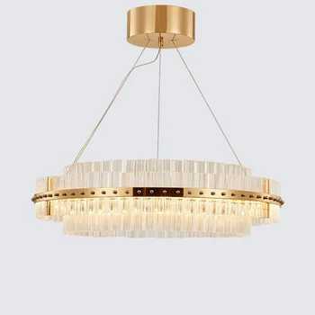 

jmmxiuz 2018 new arrival glass chandelier lighting modern chrome gold living room dining room chandelier coffee room light