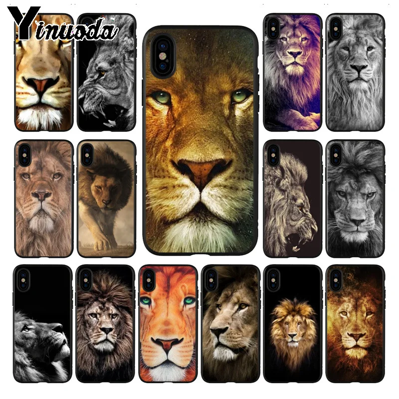 Yinuoda ASLAN LION THE CHRONICLES DIY Роскошный Высокий протектор на конце телефона чехол для iPhone