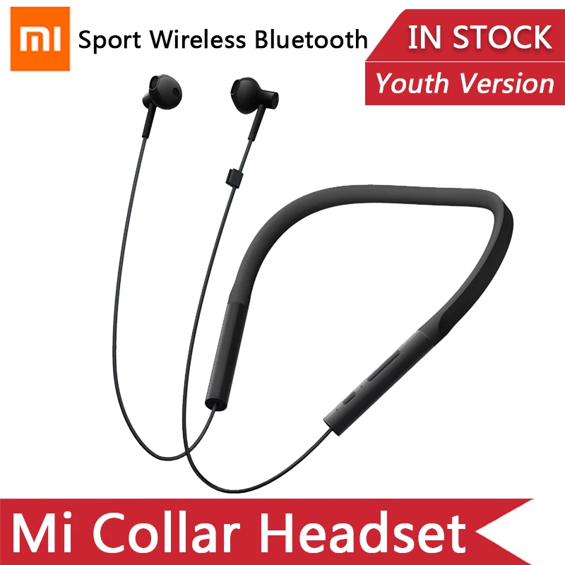 Оригинальные новые Xiaomi воротник гарнитура молодежный вариант Bluetooth наушники с
