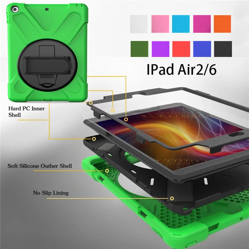 Чехол для планшета Apple IPad Air2 Air 2 9 7 дюйма защитный противоударный чехол детей