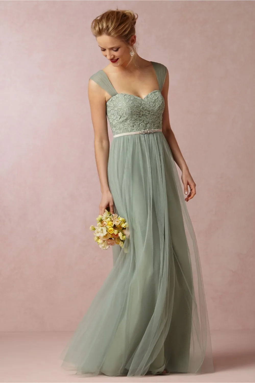 Elegant Long Bridesmaid Dresses For Wedding Mint Green Elegant Long Bridesmaid Dresses For Wedding Mint Green 2017 Beach Dress Robe Demoie D Honneur In From