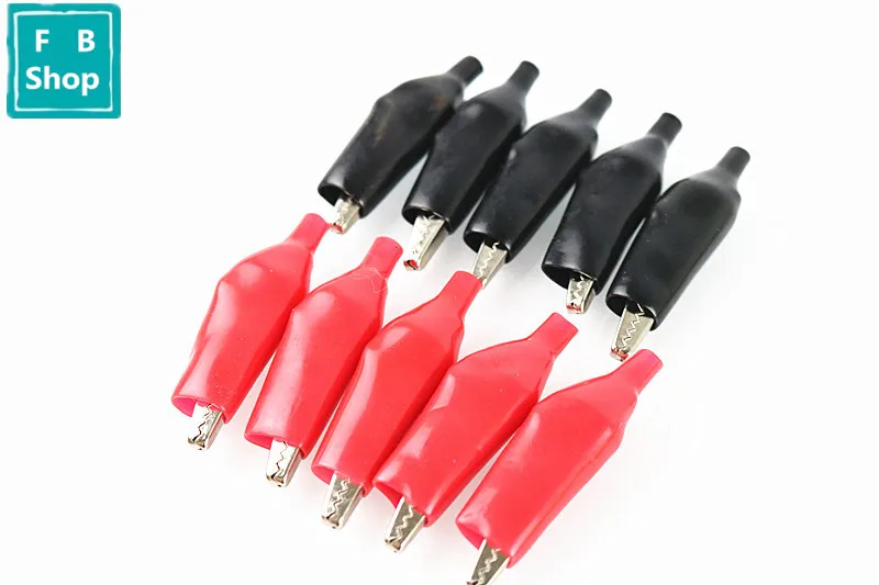 20 штук 45 мм металлический защищенный зажим «крокодил» G98 крокодил ...