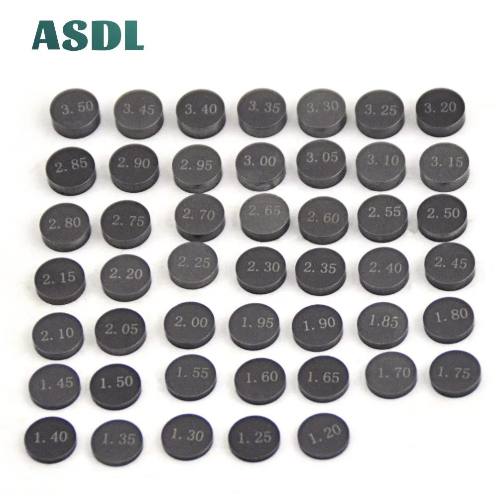 

Motorcycle Engine Parts Adjustable Valve Pad Shims 9.48 mm Valve Shim Kit For Honda Arctic Cat Yamaha Kawasaki Polaris Suzuki