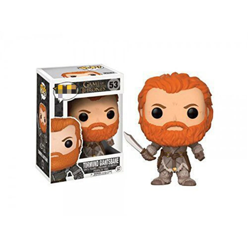 Игра престолов Funkos Pops фигурку queen Серсея JonSnow Tormund Бран Старк модель ручной работы