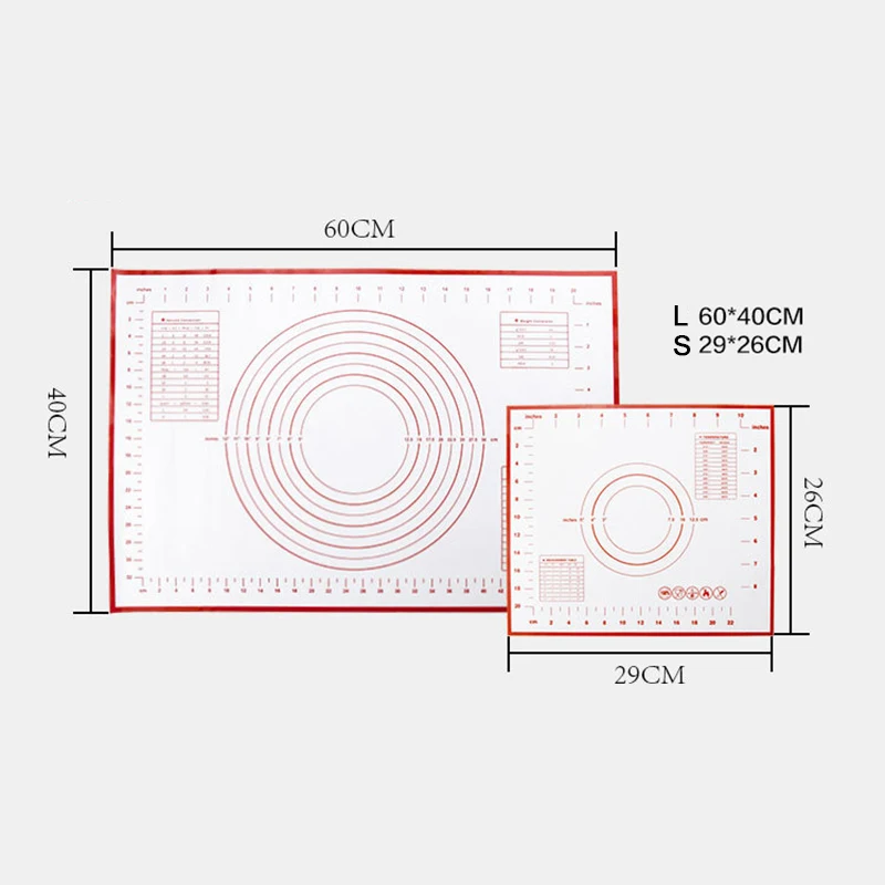 Кухня силиконовый противень раскатки теста для выпечки, тортов подкладка под посуду для выпечки Мат духовка, макароны Пособия по кулинарии инструменты Кухня аксессуары