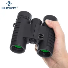 HUTACT 8x32 Компактный бинокль для охоты Мощные линзы Покрытие FMC Для наблюдения за птицами и пешего туризма Карманный размер