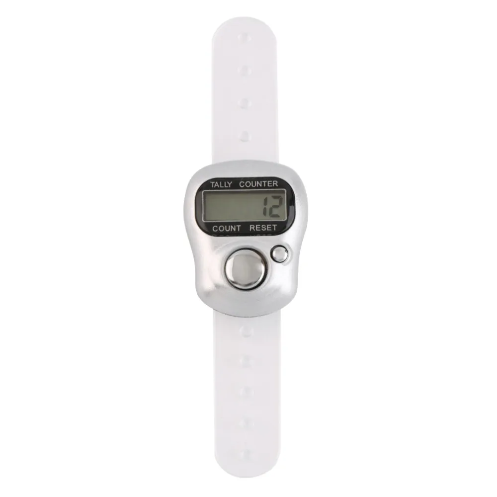 

2018 Mini Digit LCD Electronic Digital Golf Finger Hand Held Tally Row Counter High Quality New For Running and Jogging