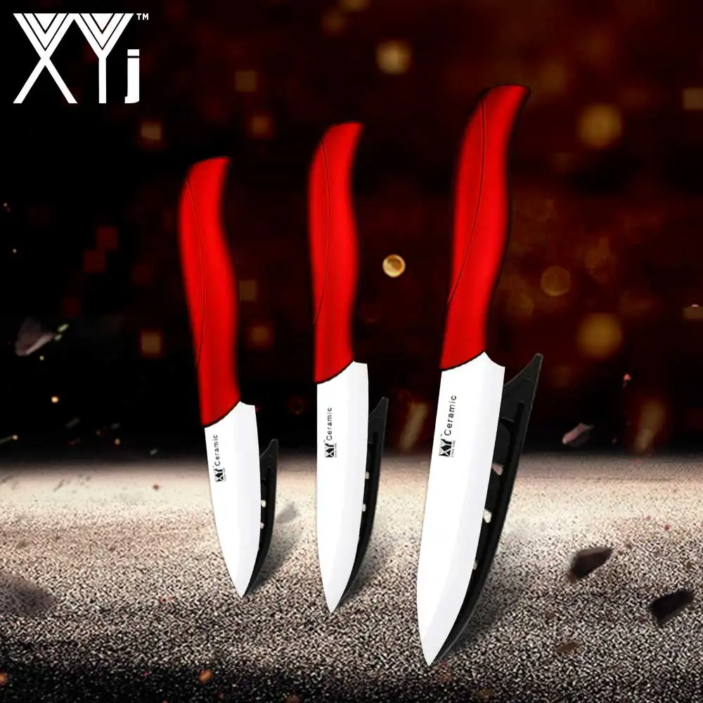 XYj Керамические ножи для шеф повара керамические 3 &quot4&quot 5 &quotКерамический нож