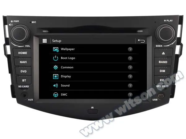 Perfect WITSON CAR DVD PLAYER GPS for TOYOTA RAV4 New Technology+Capctive Screen+1080P+DSP+WiFi+3G+DVR+Good Price car audio dvd gps 2